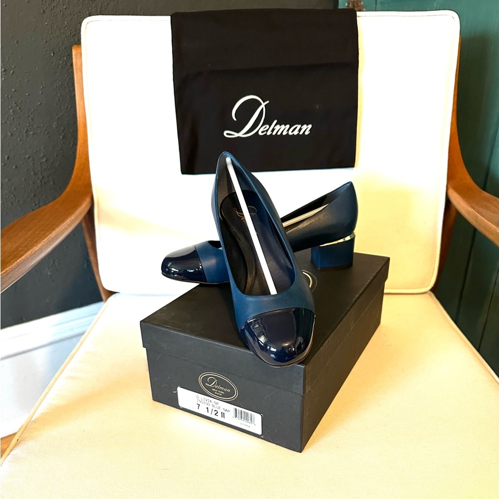 Indigo Delman Livia pumps size 7 1/2